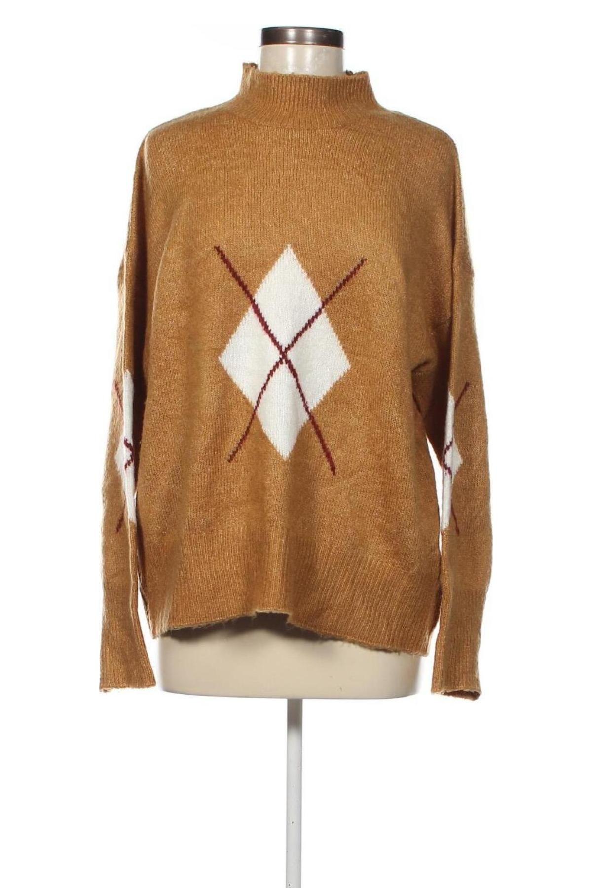 Γυναικείο πουλόβερ Jean Pascale, Μέγεθος XL, Χρώμα Καφέ, Τιμή 9,69 €