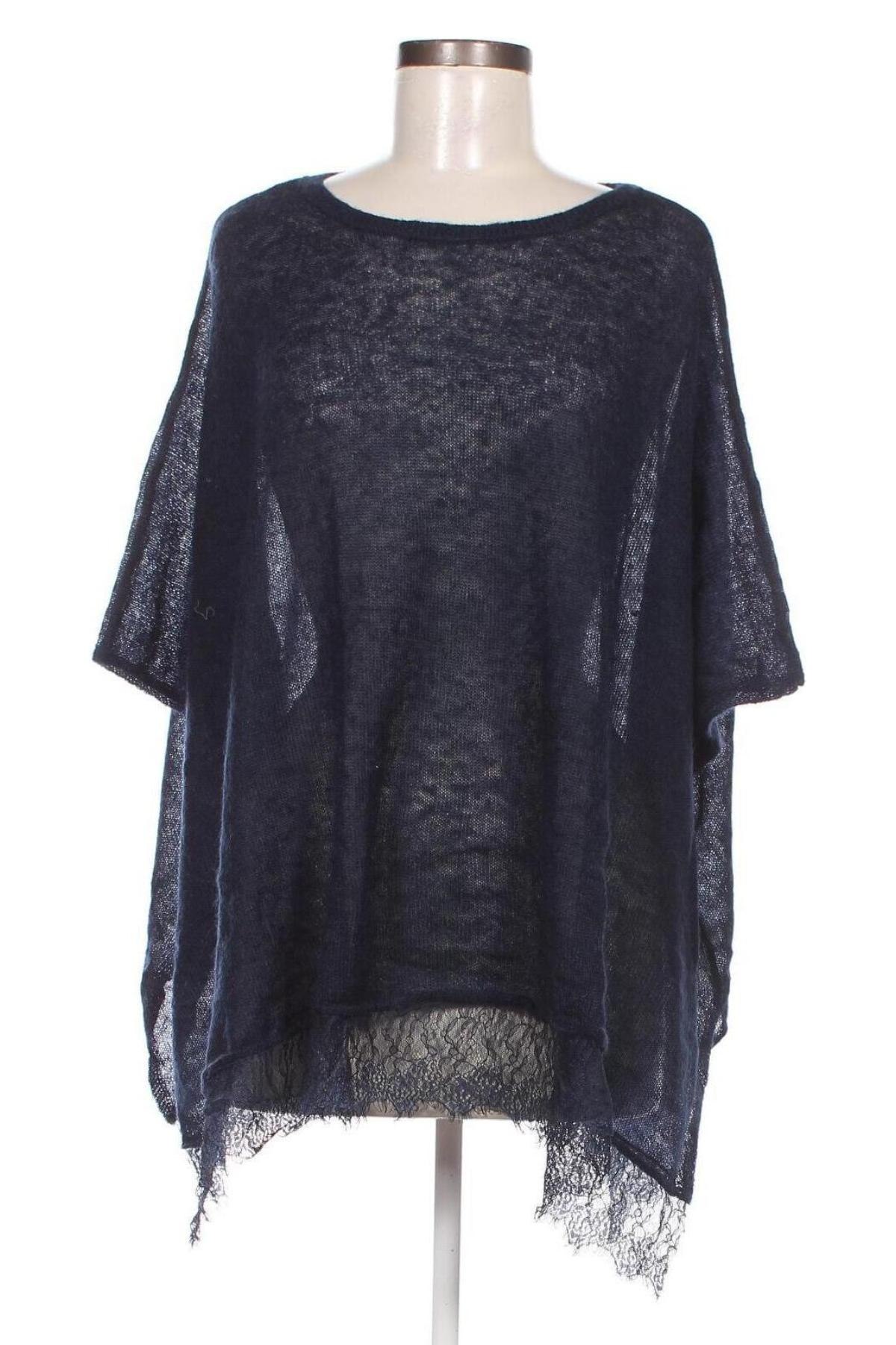 Γυναικείο πουλόβερ Jeff, Μέγεθος S, Χρώμα Μπλέ, Τιμή 19,18 €