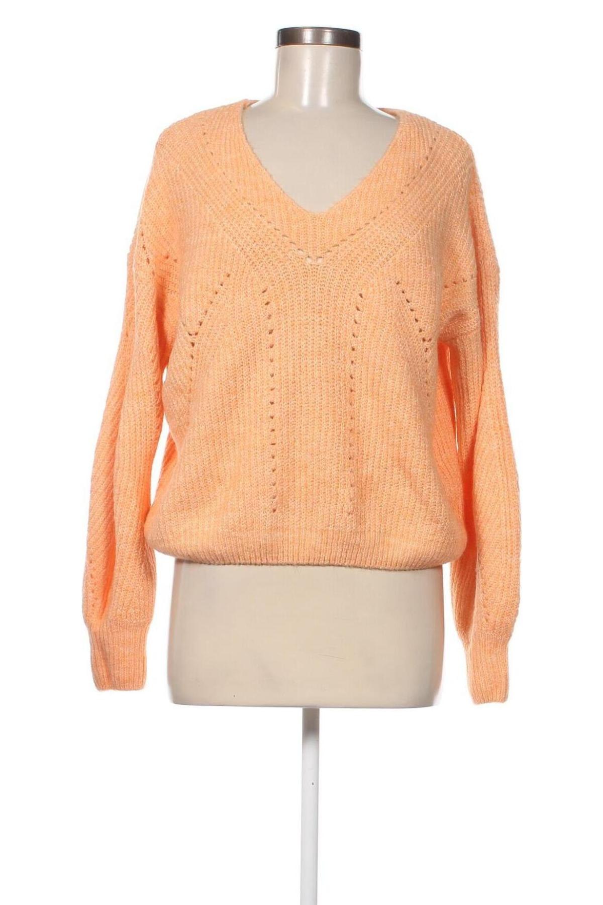 Γυναικείο πουλόβερ Jun & Ivy, Μέγεθος S, Χρώμα Πορτοκαλί, Τιμή 11,41 €