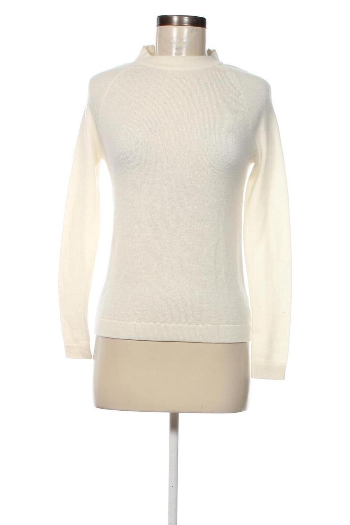 Γυναικείο πουλόβερ Just Cashmere, Μέγεθος S, Χρώμα Εκρού, Τιμή 105,15 €