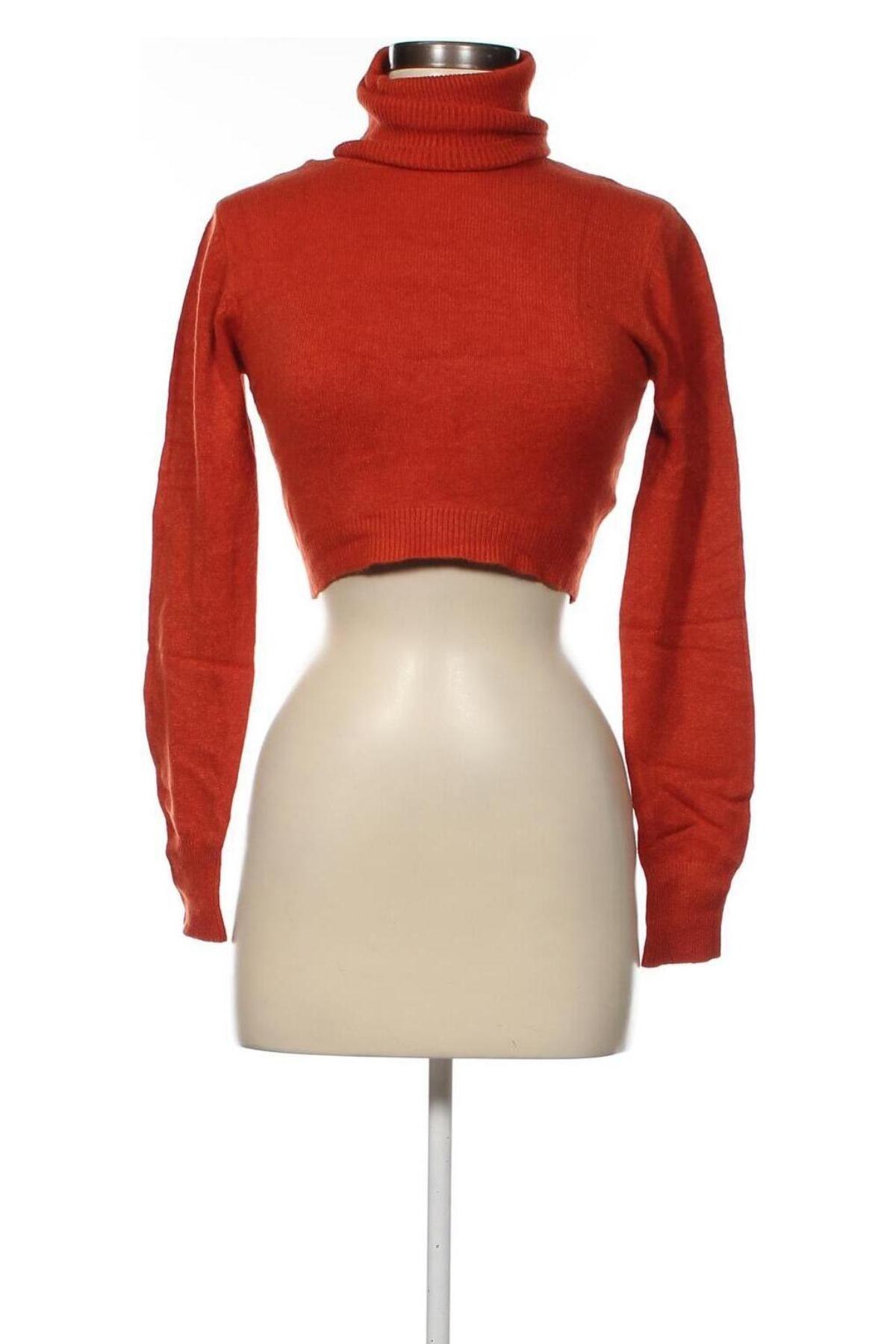 Γυναικείο πουλόβερ Just Woman, Μέγεθος S, Χρώμα Πορτοκαλί, Τιμή 6,46 €