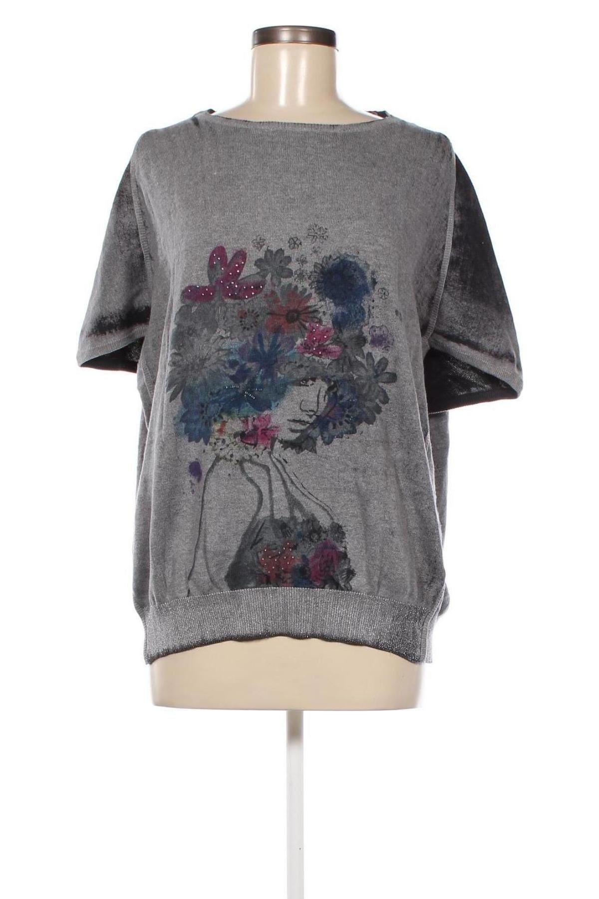 Γυναικείο πουλόβερ Kaporal, Μέγεθος L, Χρώμα Γκρί, Τιμή 5,07 €