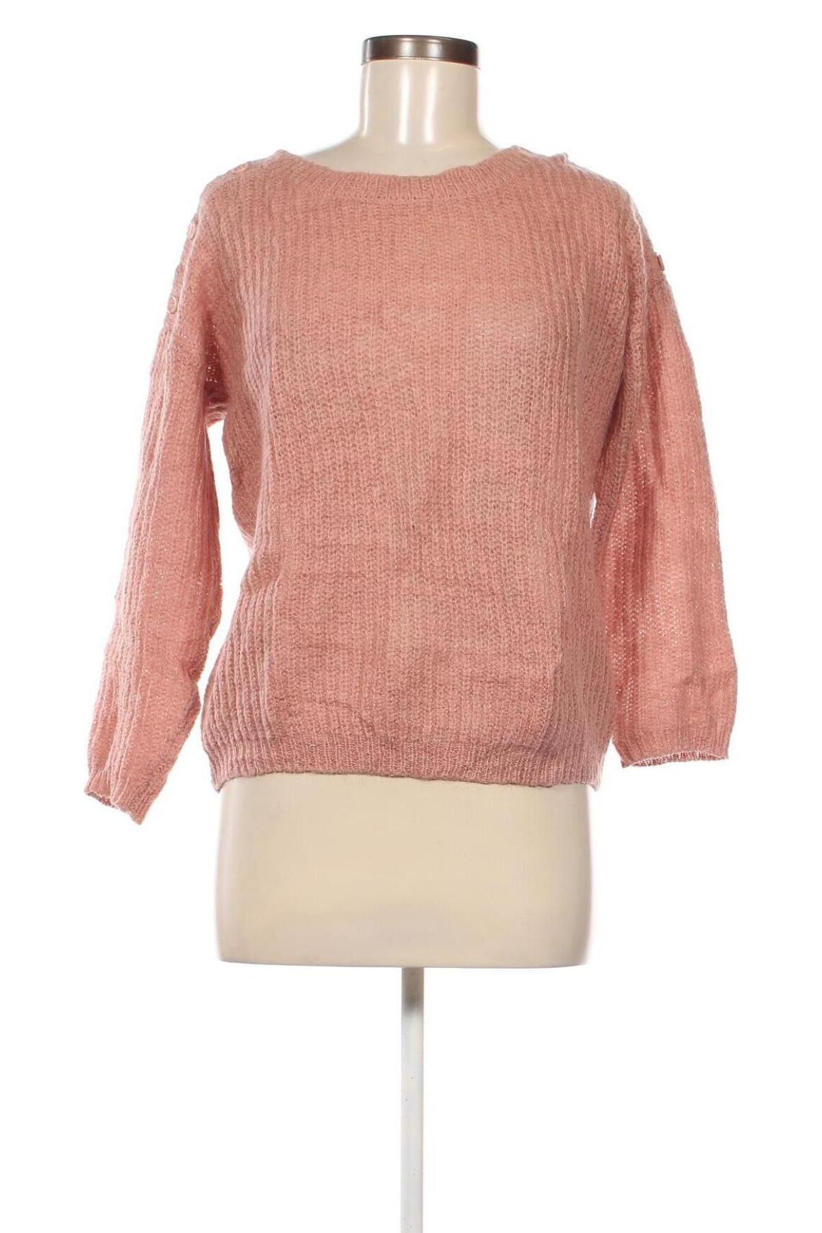 Γυναικείο πουλόβερ La Petite Francaise, Μέγεθος S, Χρώμα Ρόζ , Τιμή 15,72 €