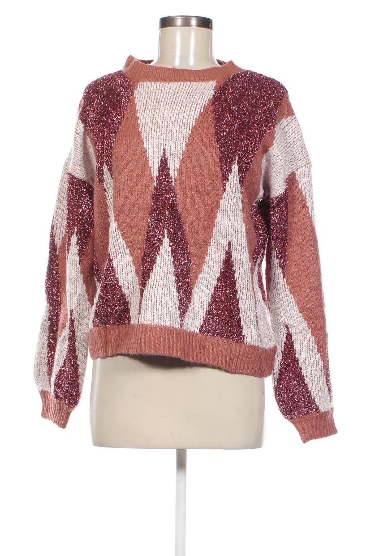 Дамски пуловер Lefties, Размер L, Цвят Многоцветен, Цена 10,44 лв.