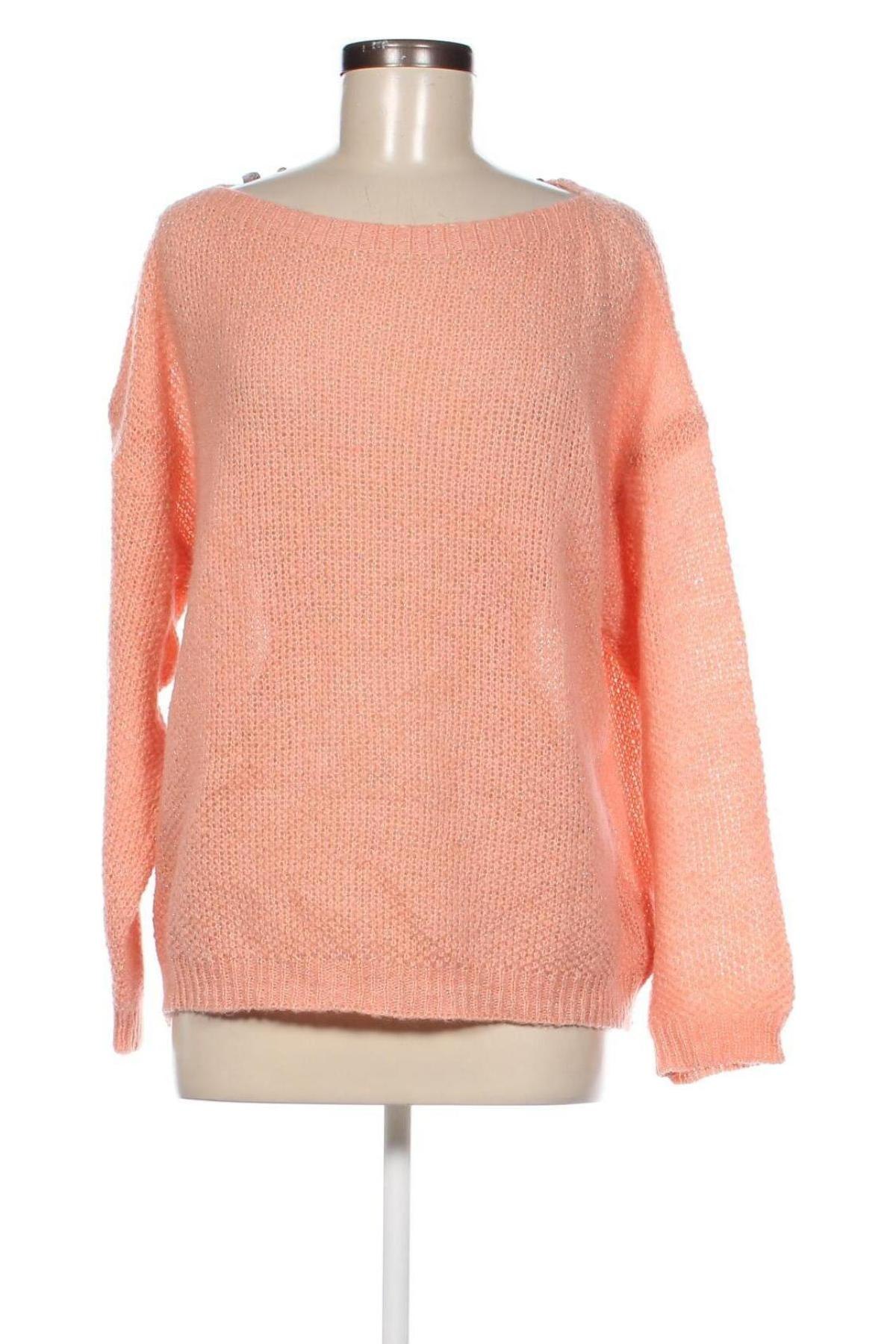 Γυναικείο πουλόβερ Lola Liza, Μέγεθος XL, Χρώμα Πορτοκαλί, Τιμή 13,69 €