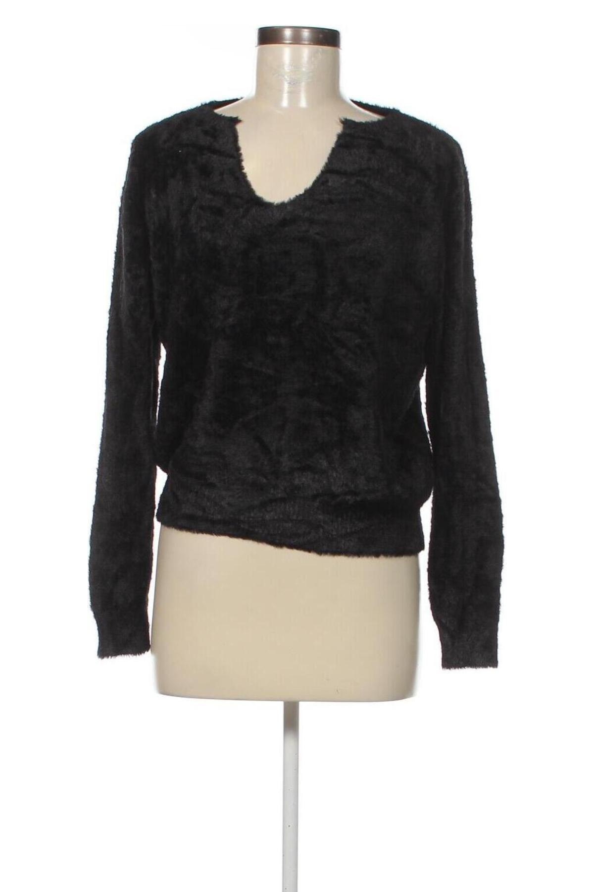 Дамски пуловер Lola Liza, Размер L, Цвят Черен, Цена 10,25 лв.