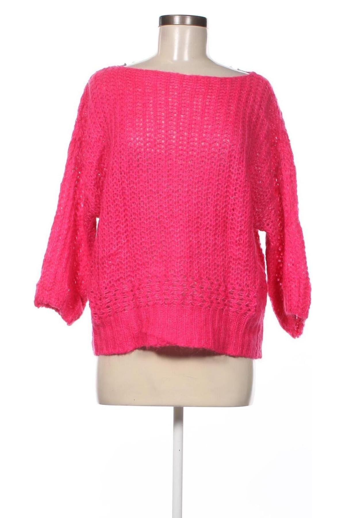 Damski sweter Lola Liza, Rozmiar L, Kolor Różowy, Cena 39,99 zł