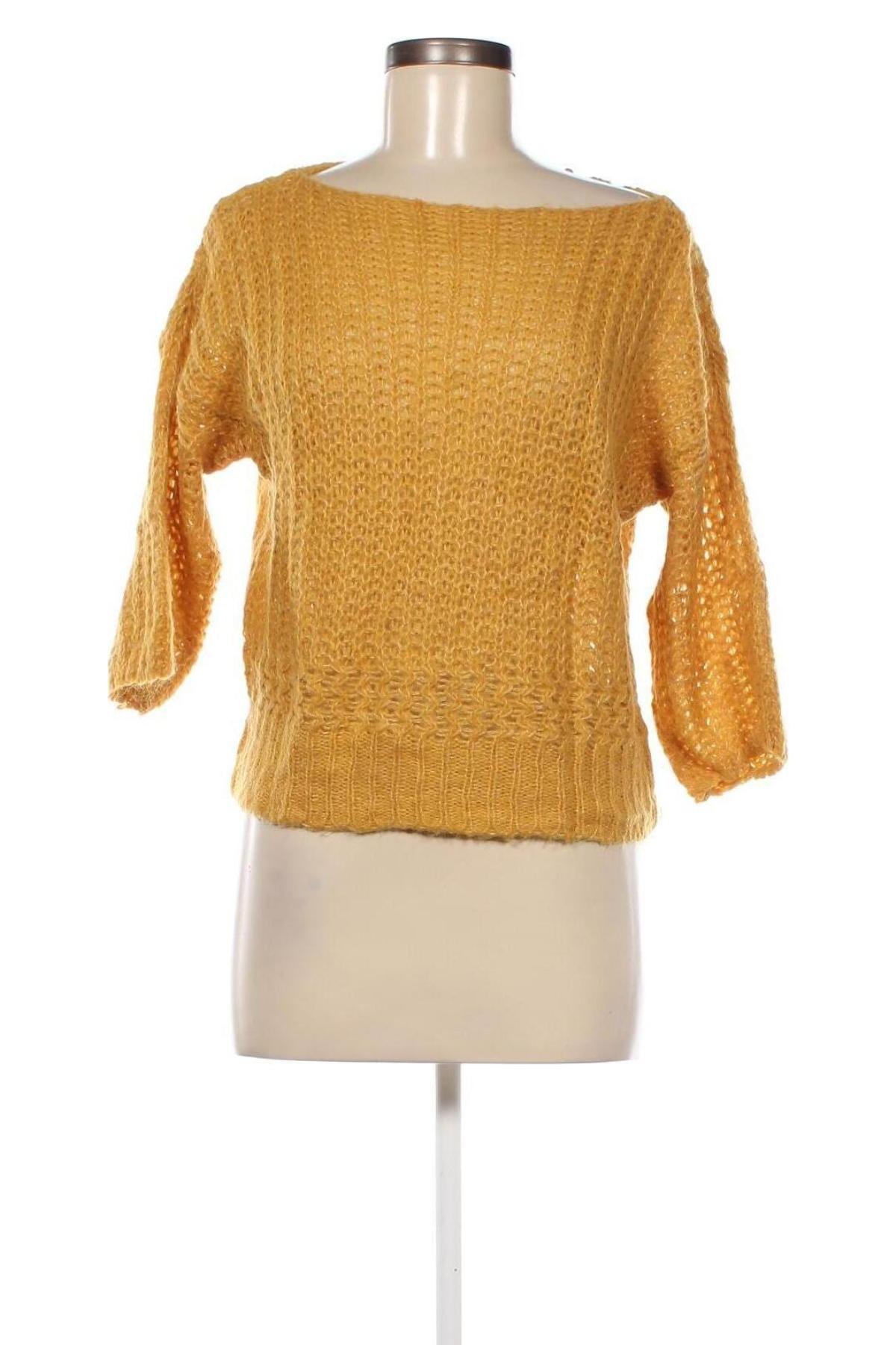 Damski sweter Lola Liza, Rozmiar S, Kolor Żółty, Cena 39,99 zł