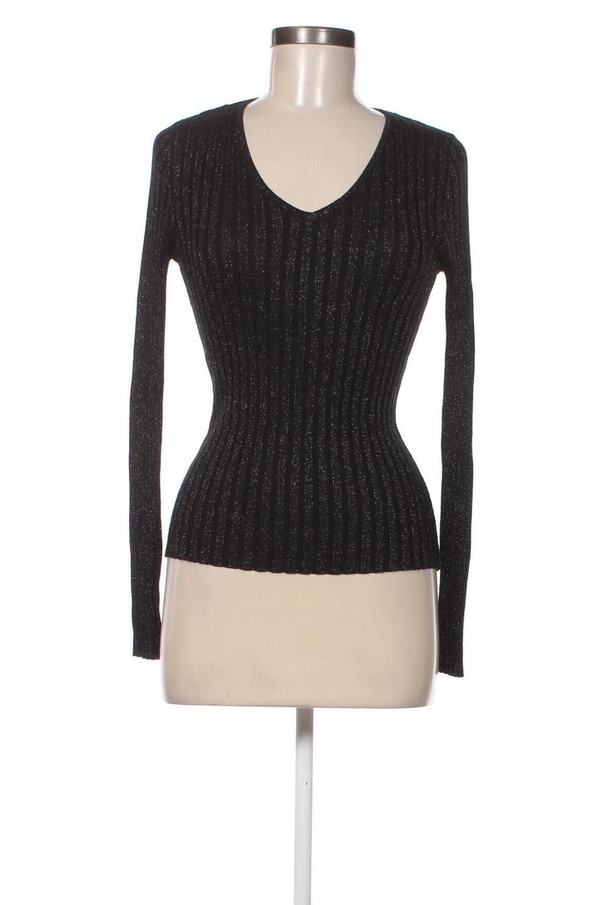 Дамски пуловер Mango, Размер M, Цвят Черен, Цена 10,80 лв.