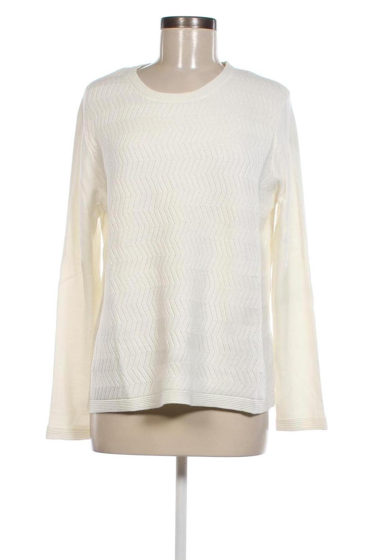 Дамски пуловер Marks & Spencer, Размер XL, Цвят Бял, Цена 10,28 лв.