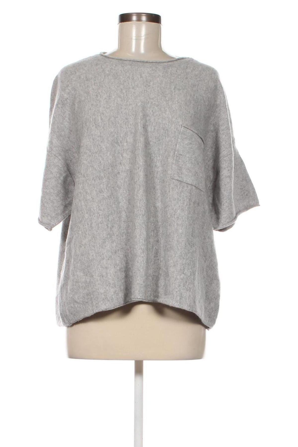 Дамски пуловер Massimo Dutti, Размер M, Цвят Сив, Цена 62,00 лв.