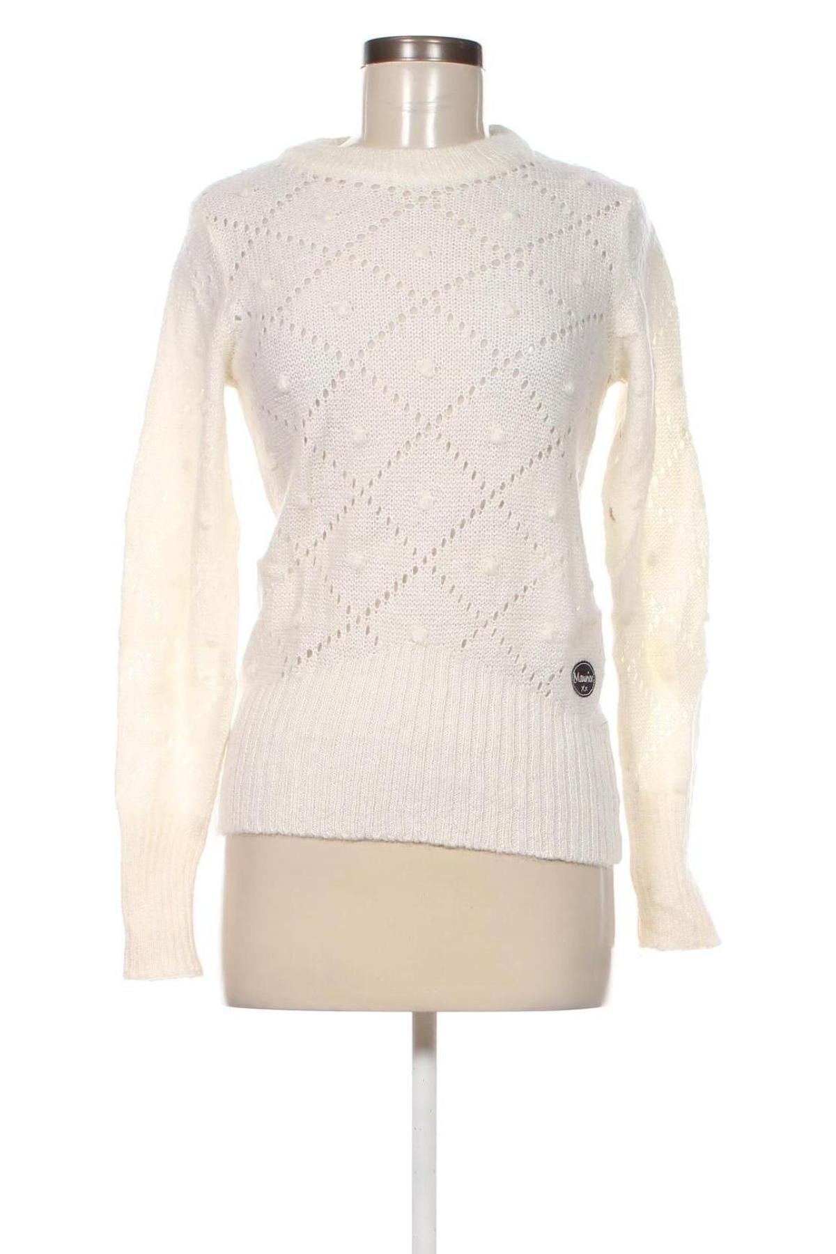 Дамски пуловер Maurice, Размер XS, Цвят Бял, Цена 16,12 лв.