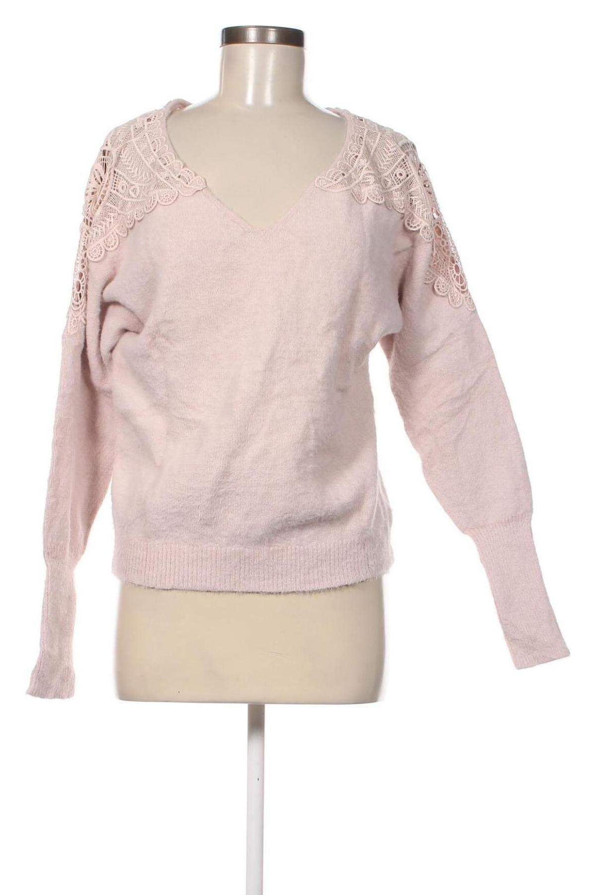 Дамски пуловер Millenium, Размер M, Цвят Розов, Цена 13,05 лв.
