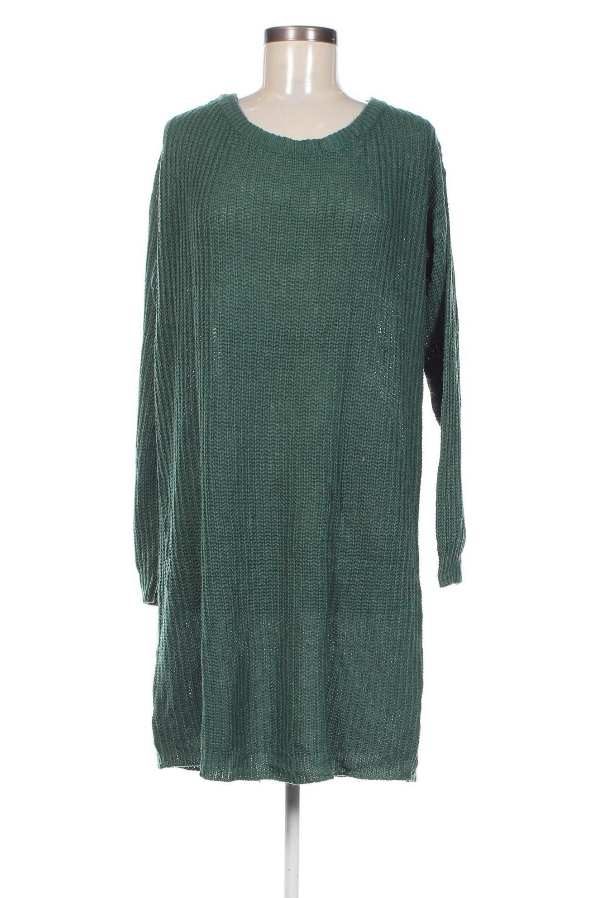 Γυναικείο πουλόβερ Missguided, Μέγεθος L, Χρώμα Πράσινο, Τιμή 5,20 €