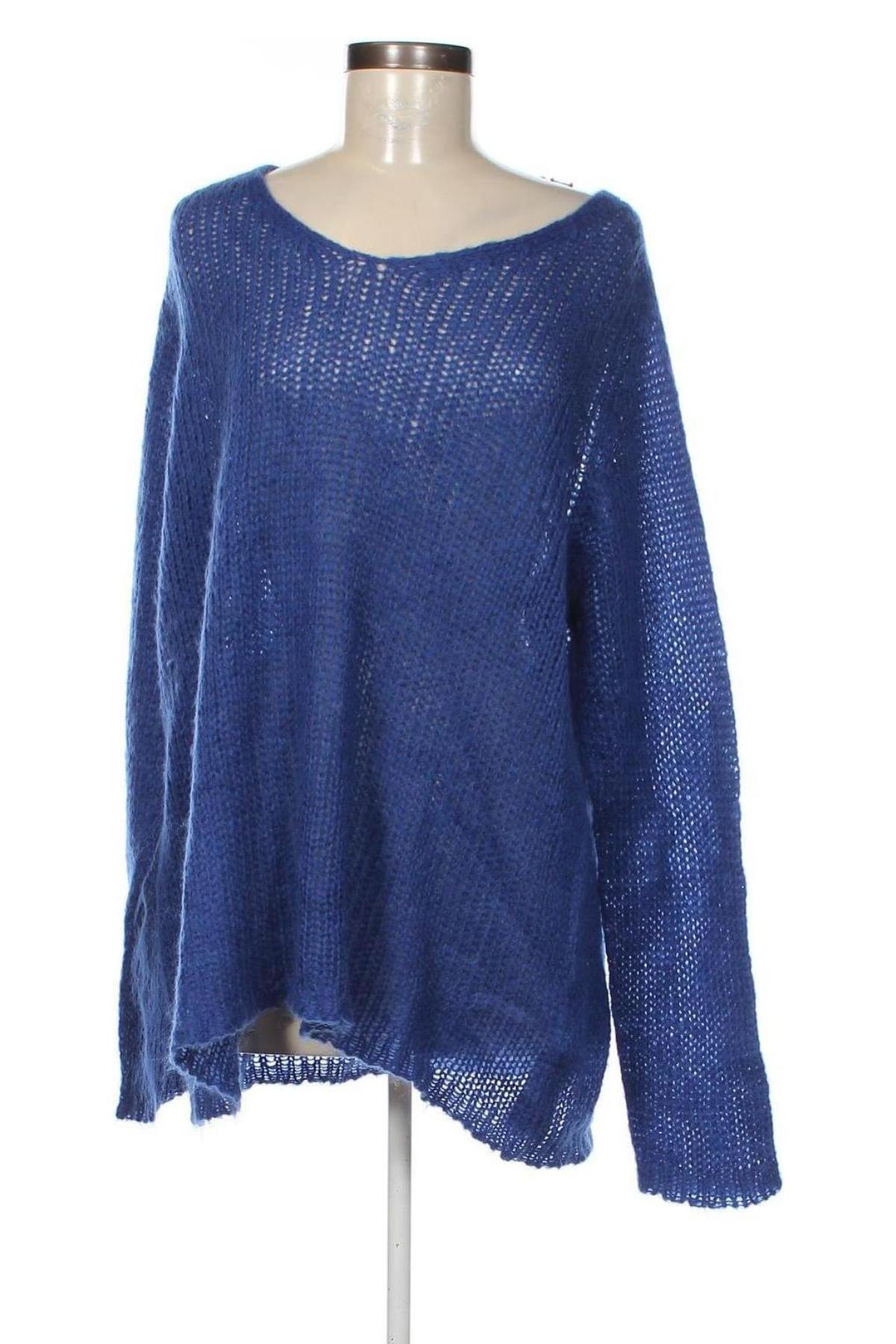 Γυναικείο πουλόβερ Monari, Μέγεθος XL, Χρώμα Μπλέ, Τιμή 38,35 €