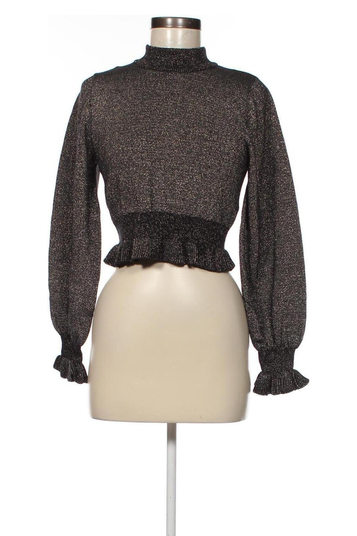 Дамски пуловер Monki, Размер XXS, Цвят Кафяв, Цена 19,60 лв.