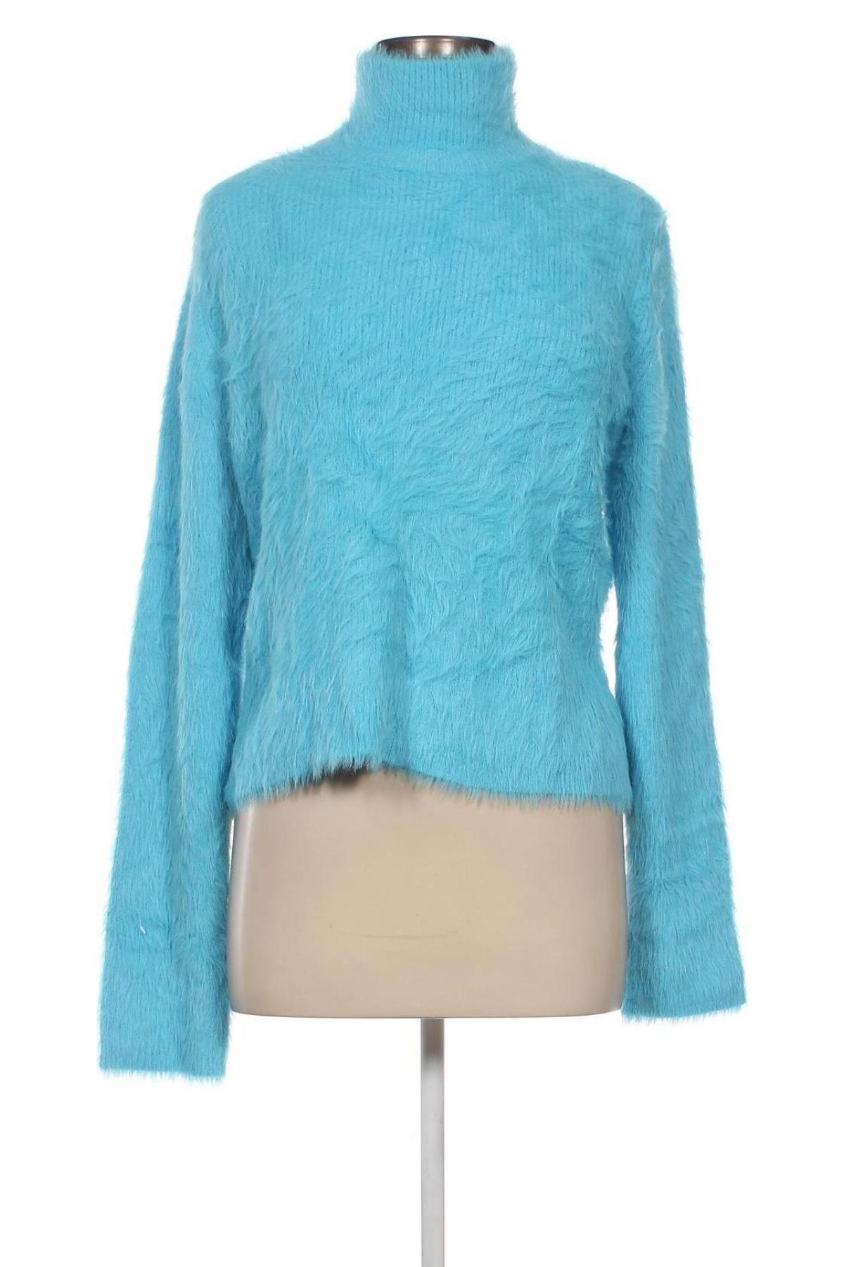 Дамски пуловер Monki, Размер XL, Цвят Син, Цена 20,16 лв.