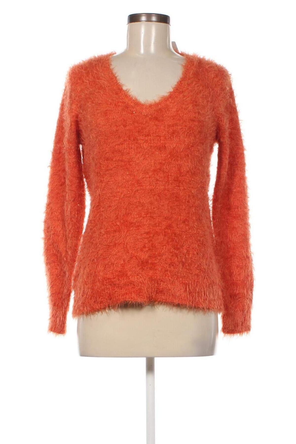 Дамски пуловер Morgan, Размер L, Цвят Оранжев, Цена 8,20 лв.