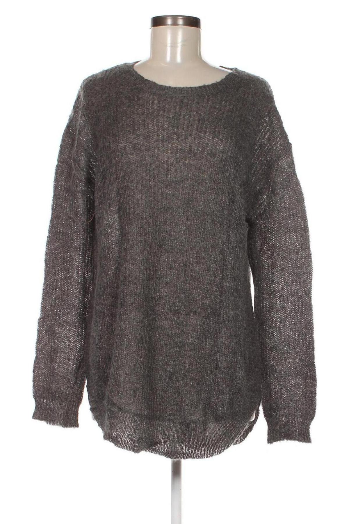Дамски пуловер Mtwtfss Weekday, Размер XS, Цвят Сив, Цена 12,21 лв.