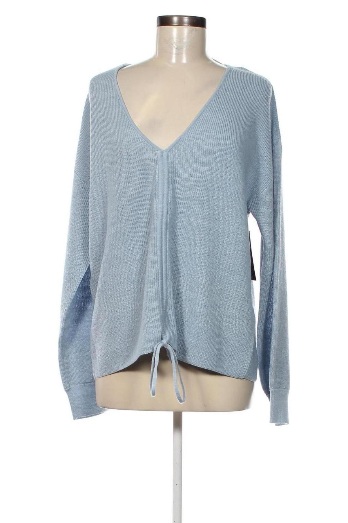 Γυναικείο πουλόβερ NA-KD, Μέγεθος M, Χρώμα Μπλέ, Τιμή 14,38 €