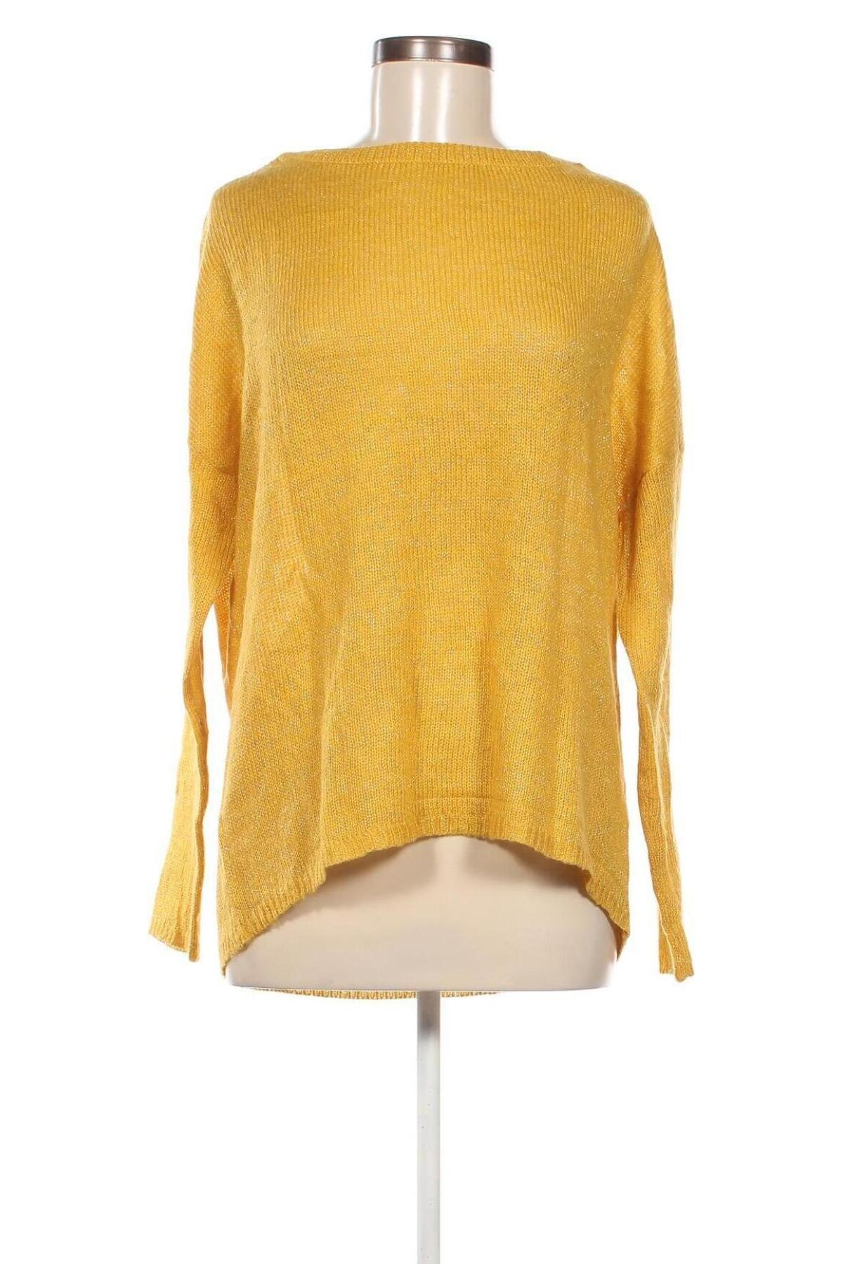 Γυναικείο πουλόβερ Nice & Chic, Μέγεθος XL, Χρώμα Κίτρινο, Τιμή 7,36 €