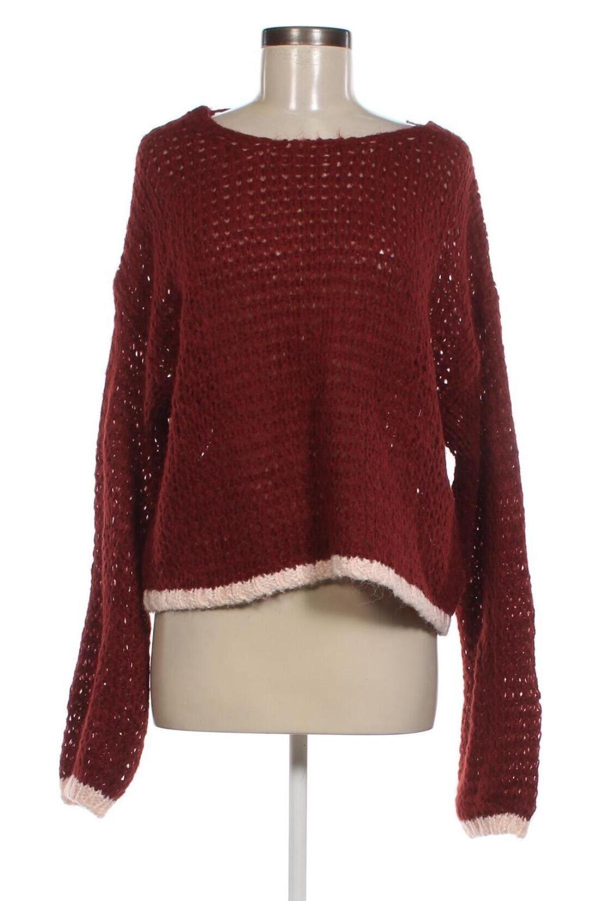 Pulover de femei ONLY, Mărime M, Culoare Roșu, Preț 37,26 Lei