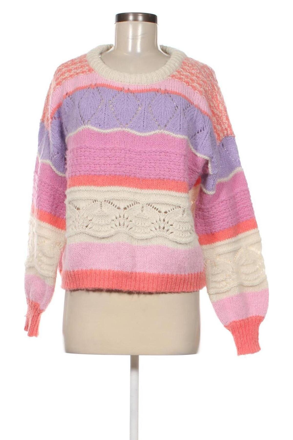 Γυναικείο πουλόβερ ONLY, Μέγεθος M, Χρώμα Πολύχρωμο, Τιμή 5,18 €