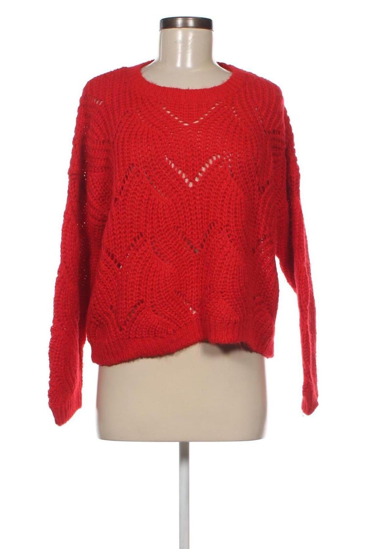 Γυναικείο πουλόβερ ONLY, Μέγεθος M, Χρώμα Κόκκινο, Τιμή 5,01 €