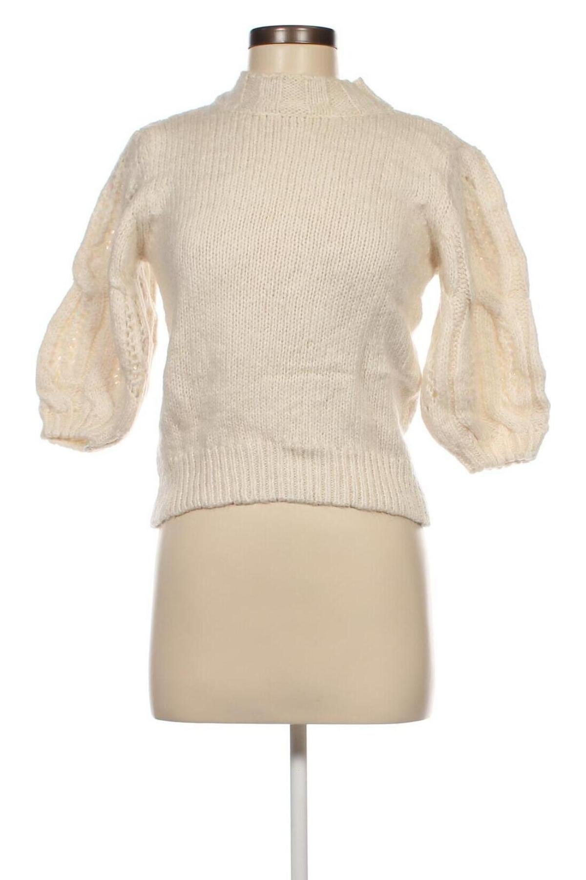 Damski sweter ONLY, Rozmiar S, Kolor ecru, Cena 25,91 zł