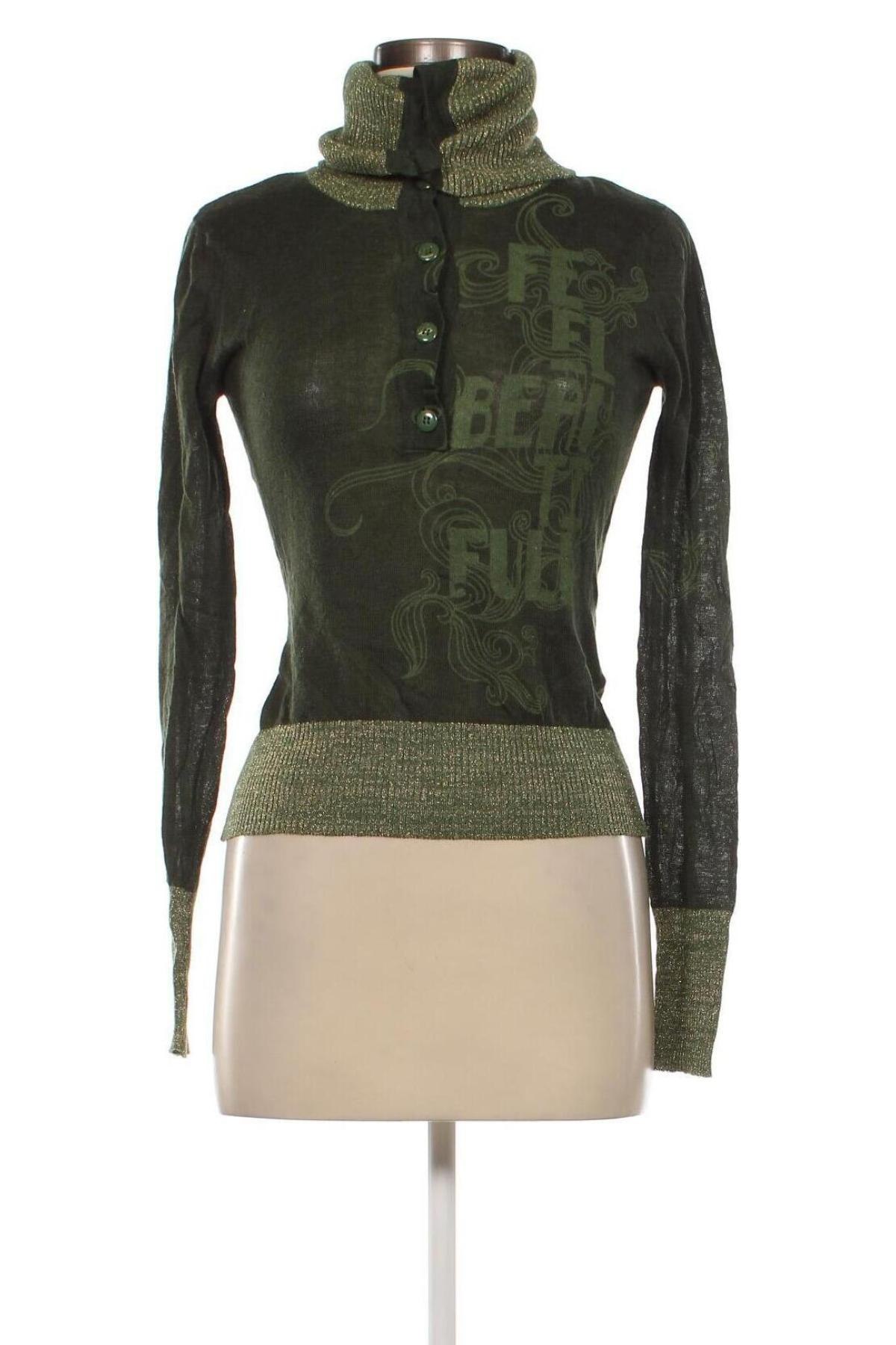 Γυναικείο πουλόβερ ONLY, Μέγεθος S, Χρώμα Πράσινο, Τιμή 7,14 €