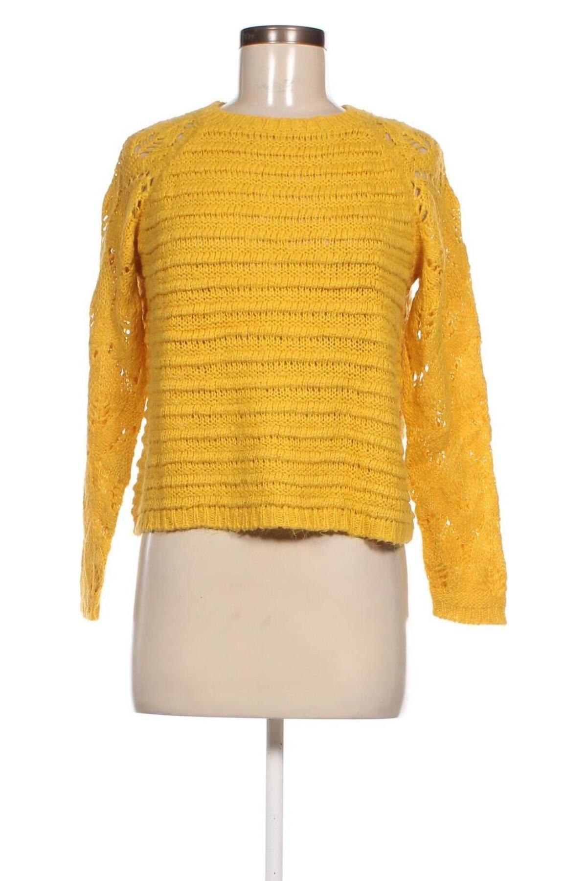 Damenpullover ONLY, Größe S, Farbe Gelb, Preis 6,39 €