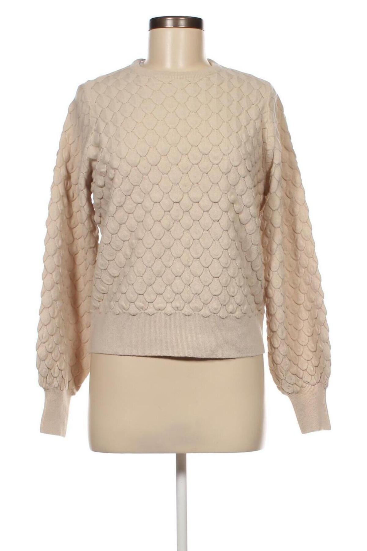 Γυναικείο πουλόβερ ONLY, Μέγεθος M, Χρώμα  Μπέζ, Τιμή 9,59 €