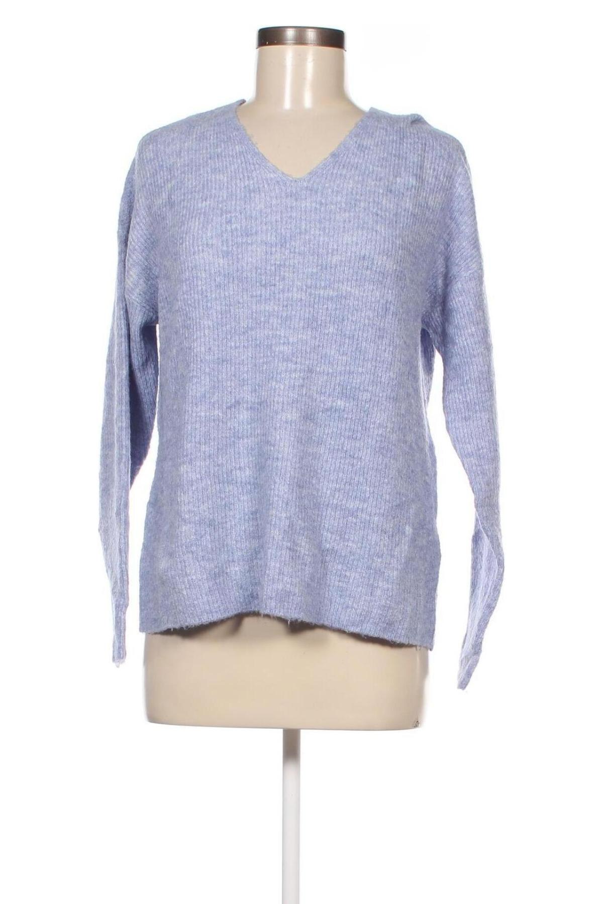 Дамски пуловер ONLY, Размер M, Цвят Син, Цена 8,37 лв.