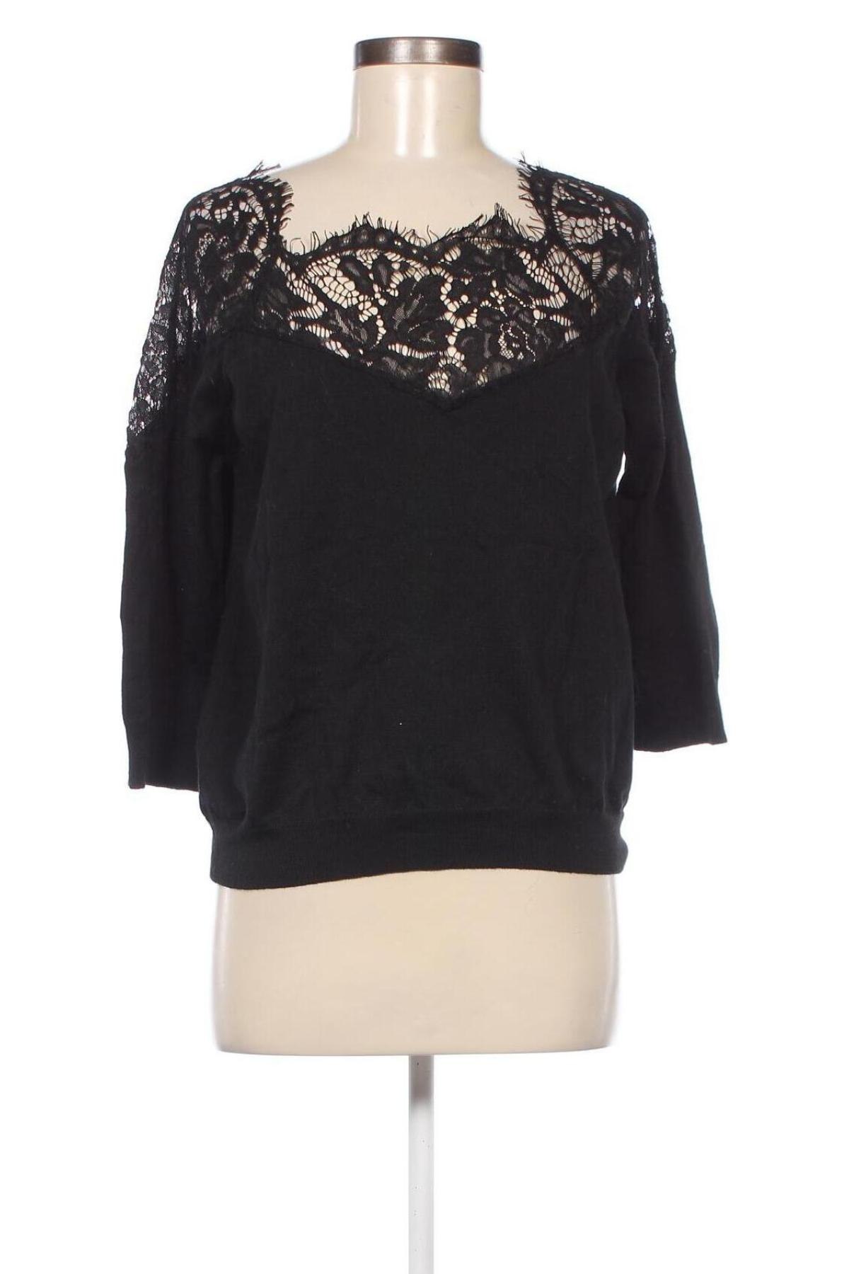 Дамски пуловер ONLY, Размер L, Цвят Черен, Цена 8,37 лв.