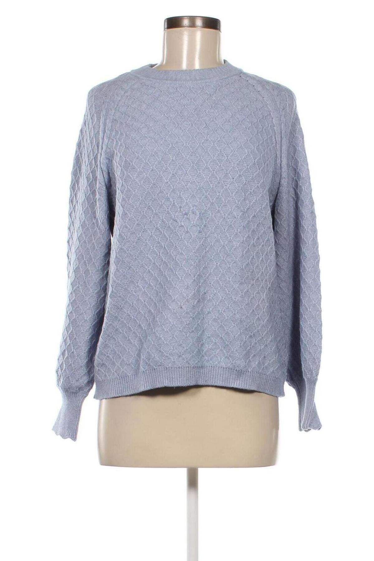 Γυναικείο πουλόβερ Object, Μέγεθος XL, Χρώμα Μπλέ, Τιμή 14,26 €