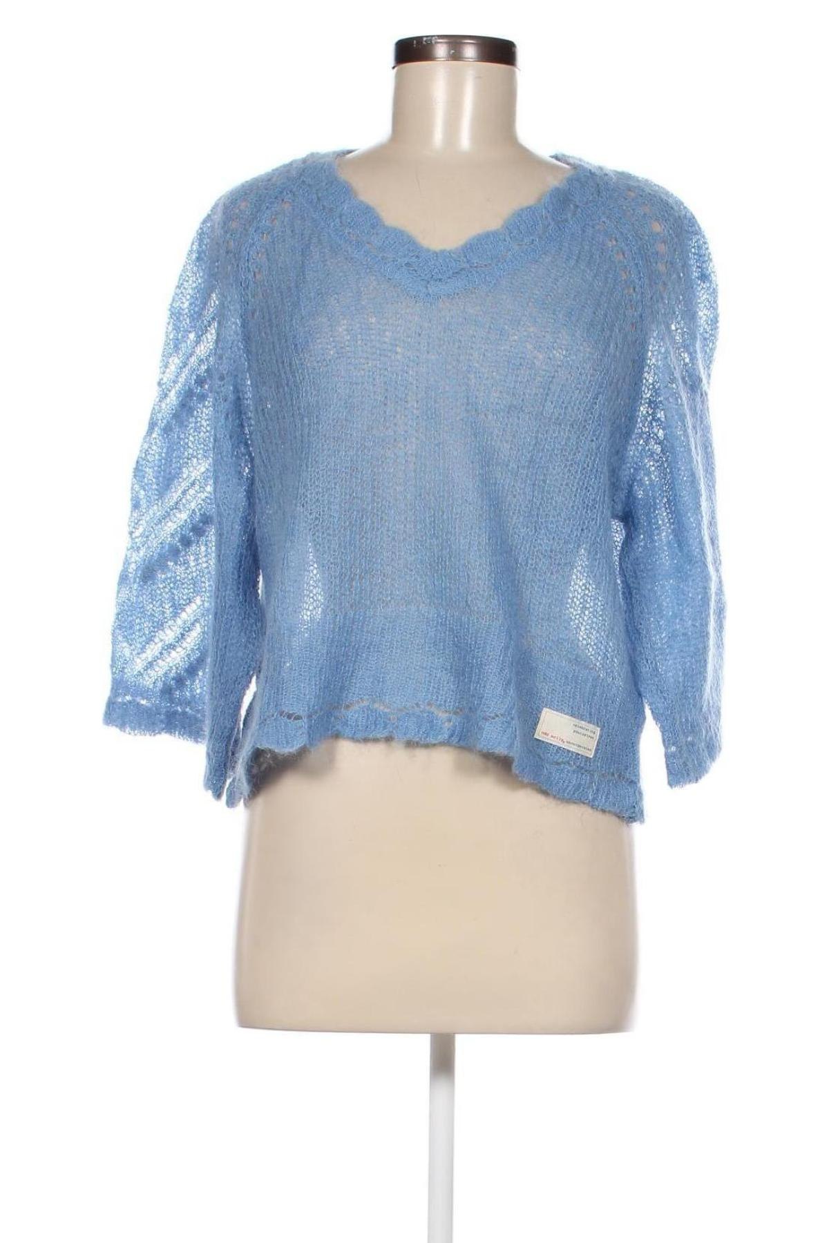 Γυναικείο πουλόβερ Odd Molly, Μέγεθος L, Χρώμα Μπλέ, Τιμή 26,13 €