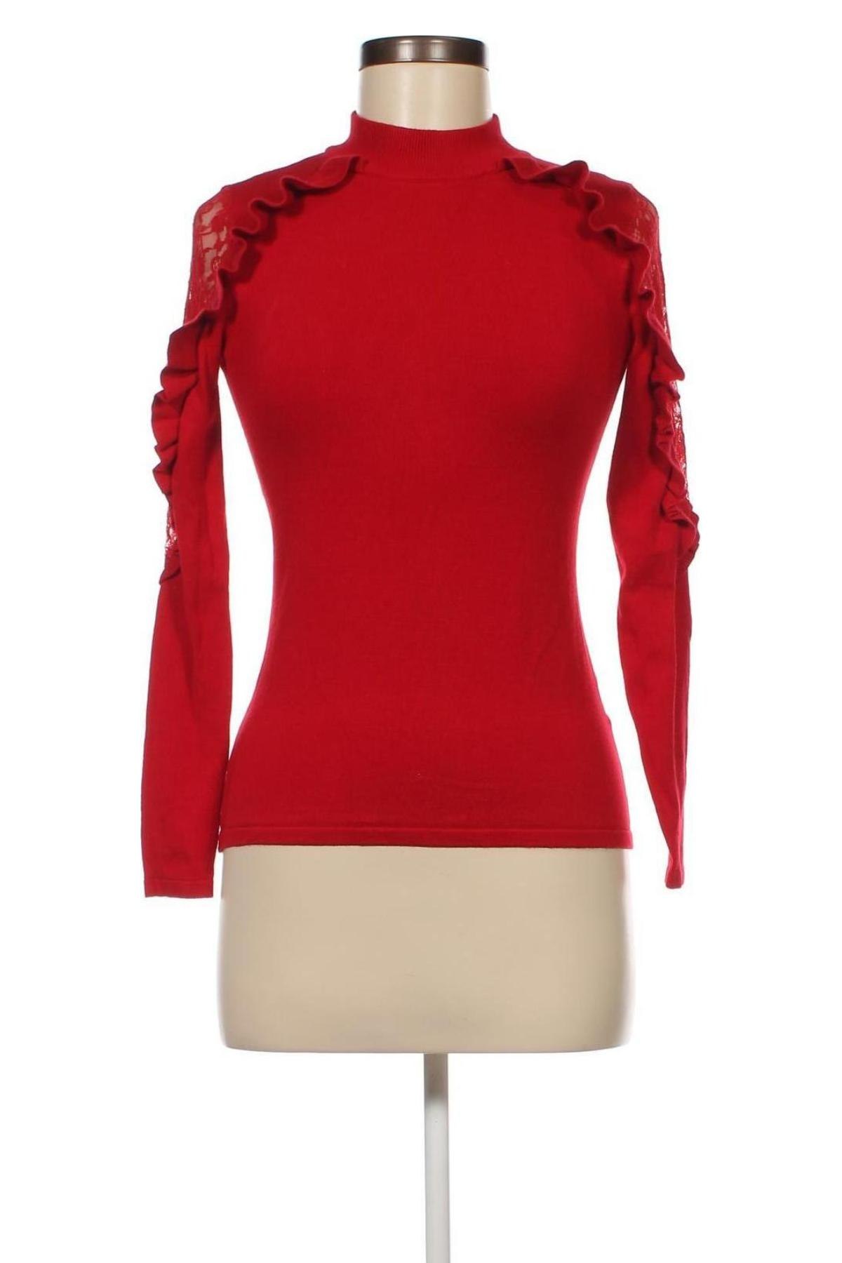 Дамски пуловер Orsay, Размер S, Цвят Червен, Цена 29,00 лв.