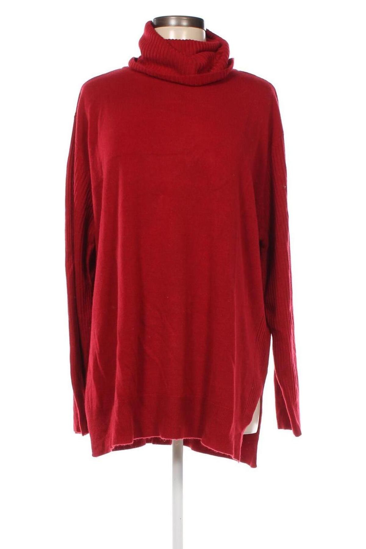 Γυναικείο πουλόβερ Oviesse, Μέγεθος XXL, Χρώμα Κόκκινο, Τιμή 12,09 €