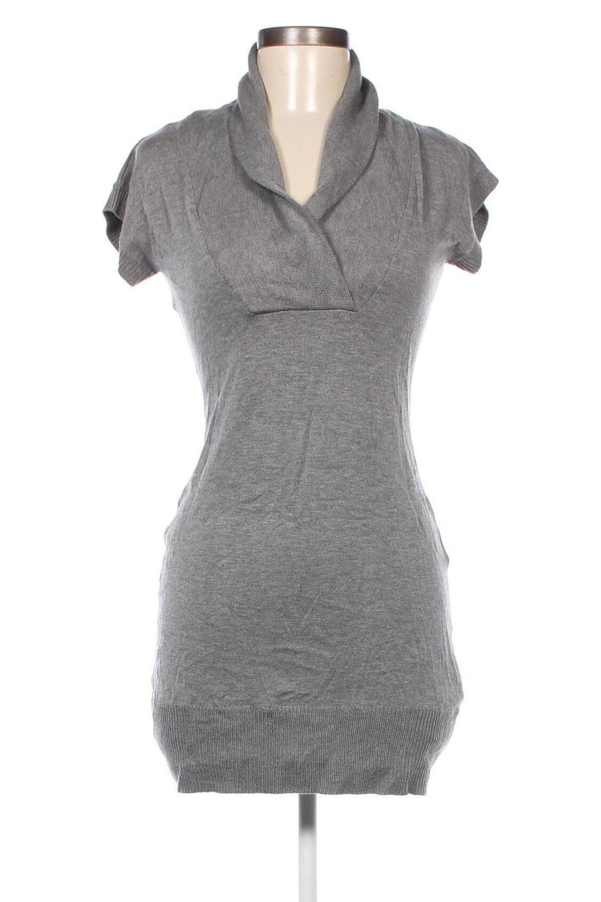 Γυναικείο πουλόβερ Piazza Italia, Μέγεθος S, Χρώμα Γκρί, Τιμή 4,84 €
