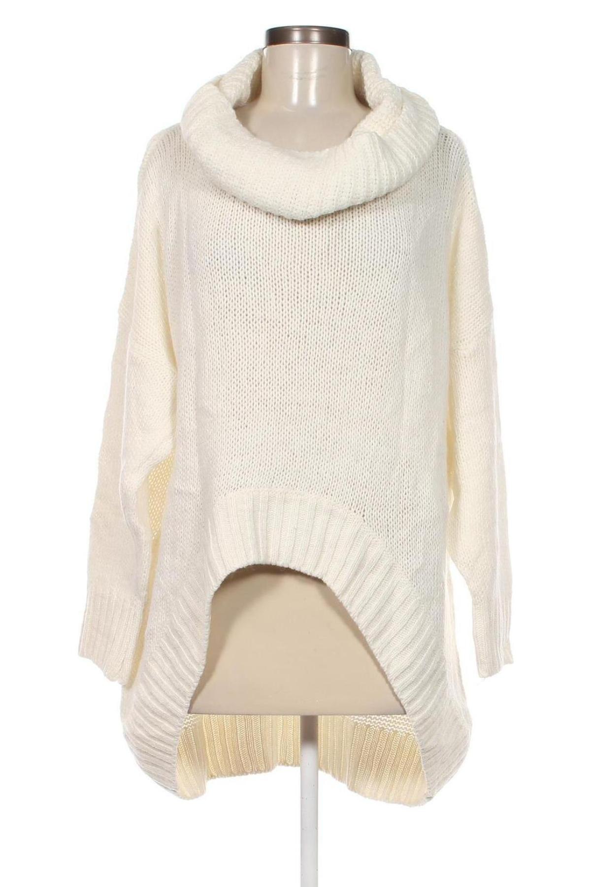 Γυναικείο πουλόβερ Please, Μέγεθος L, Χρώμα Λευκό, Τιμή 9,59 €