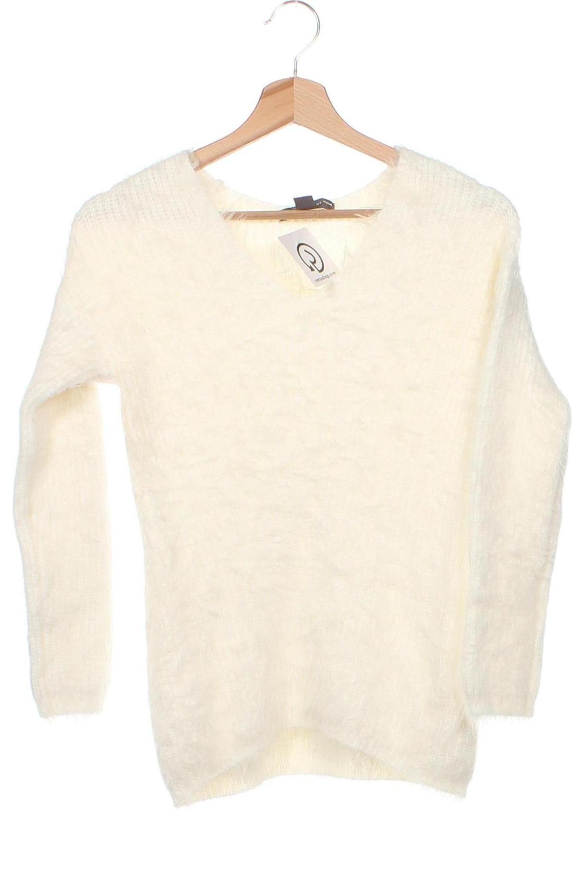 Дамски пуловер Primark, Размер XXS, Цвят Бял, Цена 29,00 лв.
