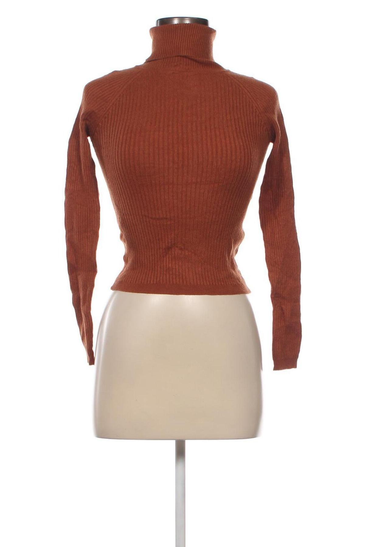 Γυναικείο πουλόβερ Pull&Bear, Μέγεθος S, Χρώμα Καφέ, Τιμή 4,84 €