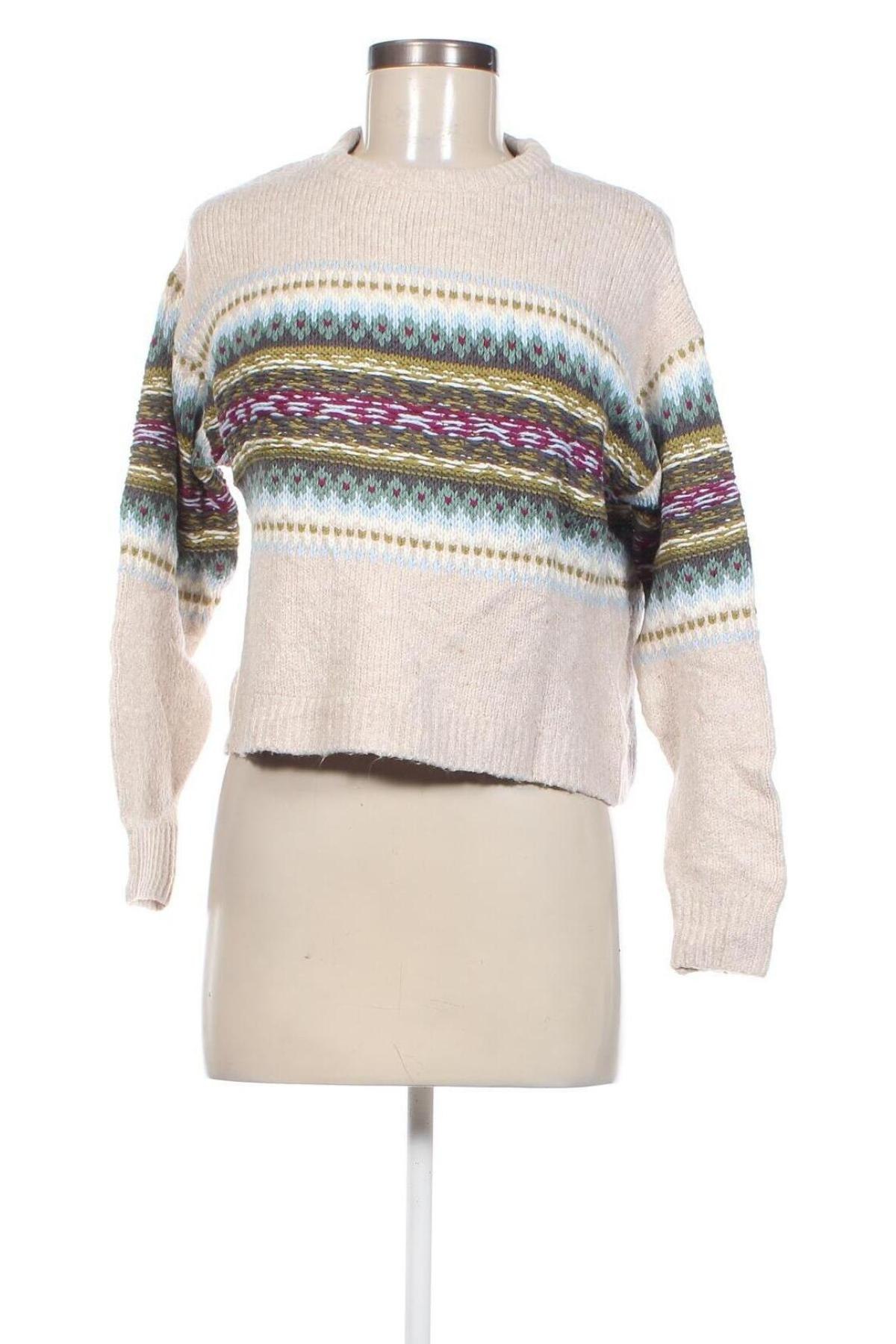 Γυναικείο πουλόβερ Pull&Bear, Μέγεθος S, Χρώμα Πολύχρωμο, Τιμή 5,02 €