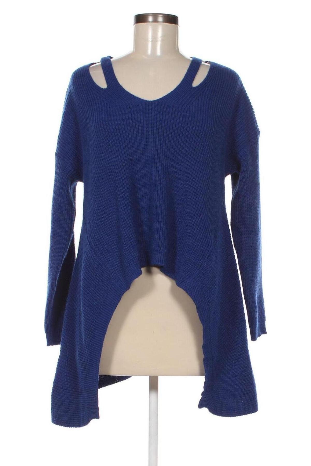 Дамски пуловер Rinascimento, Размер M, Цвят Син, Цена 9,30 лв.