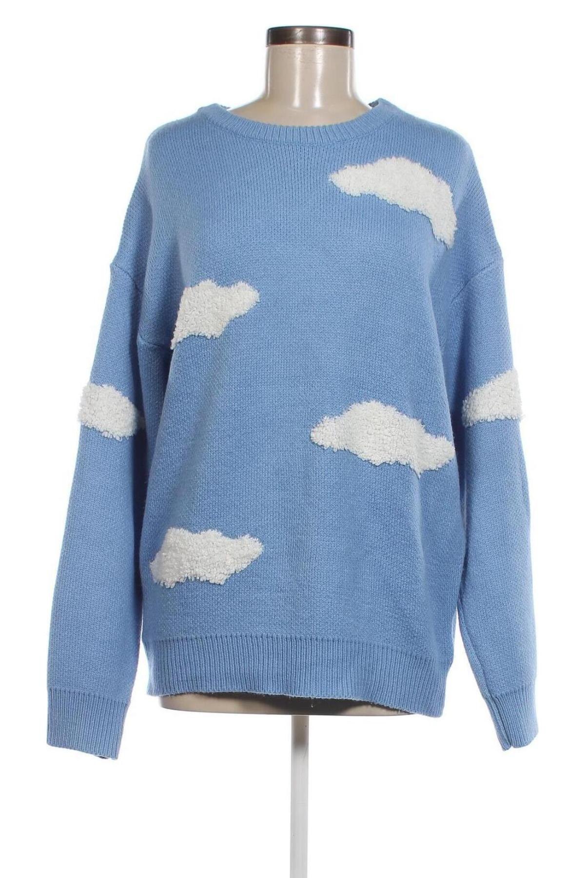 Дамски пуловер SHEIN, Размер M, Цвят Син, Цена 15,03 лв.