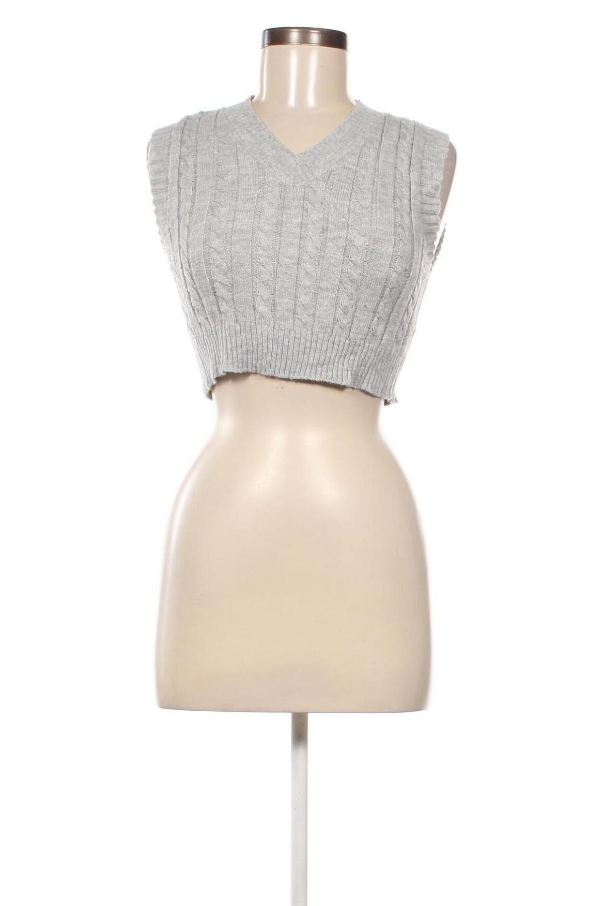 Дамски пуловер SHEIN, Размер S, Цвят Сив, Цена 4,35 лв.