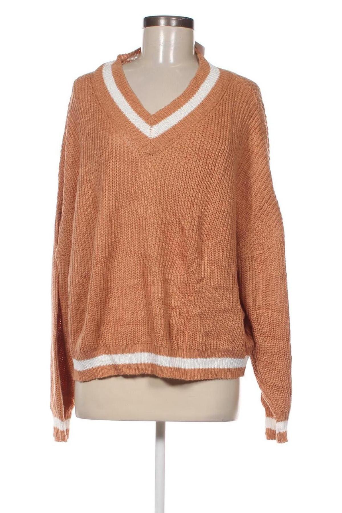 Γυναικείο πουλόβερ SHEIN, Μέγεθος M, Χρώμα Καφέ, Τιμή 5,20 €