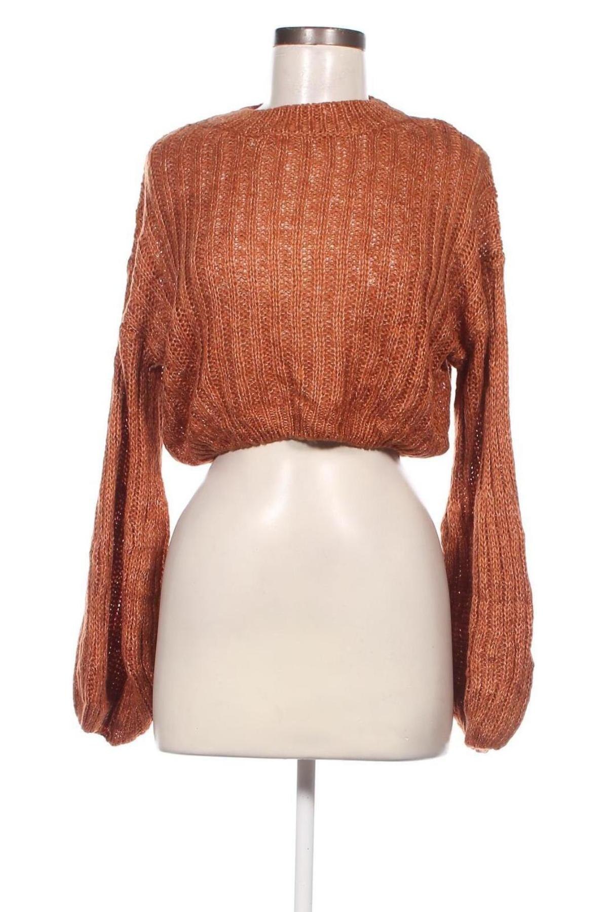 Дамски пуловер SHEIN, Размер S, Цвят Кафяв, Цена 29,00 лв.