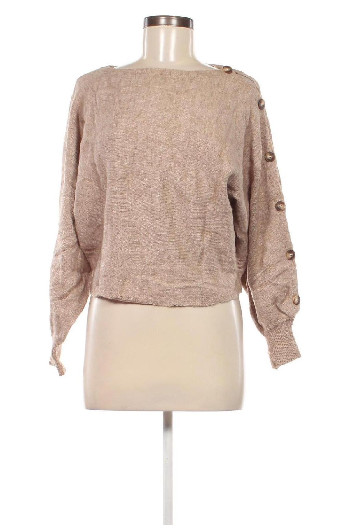 Damenpullover SHEIN, Größe M, Farbe Beige, Preis 11,10 €