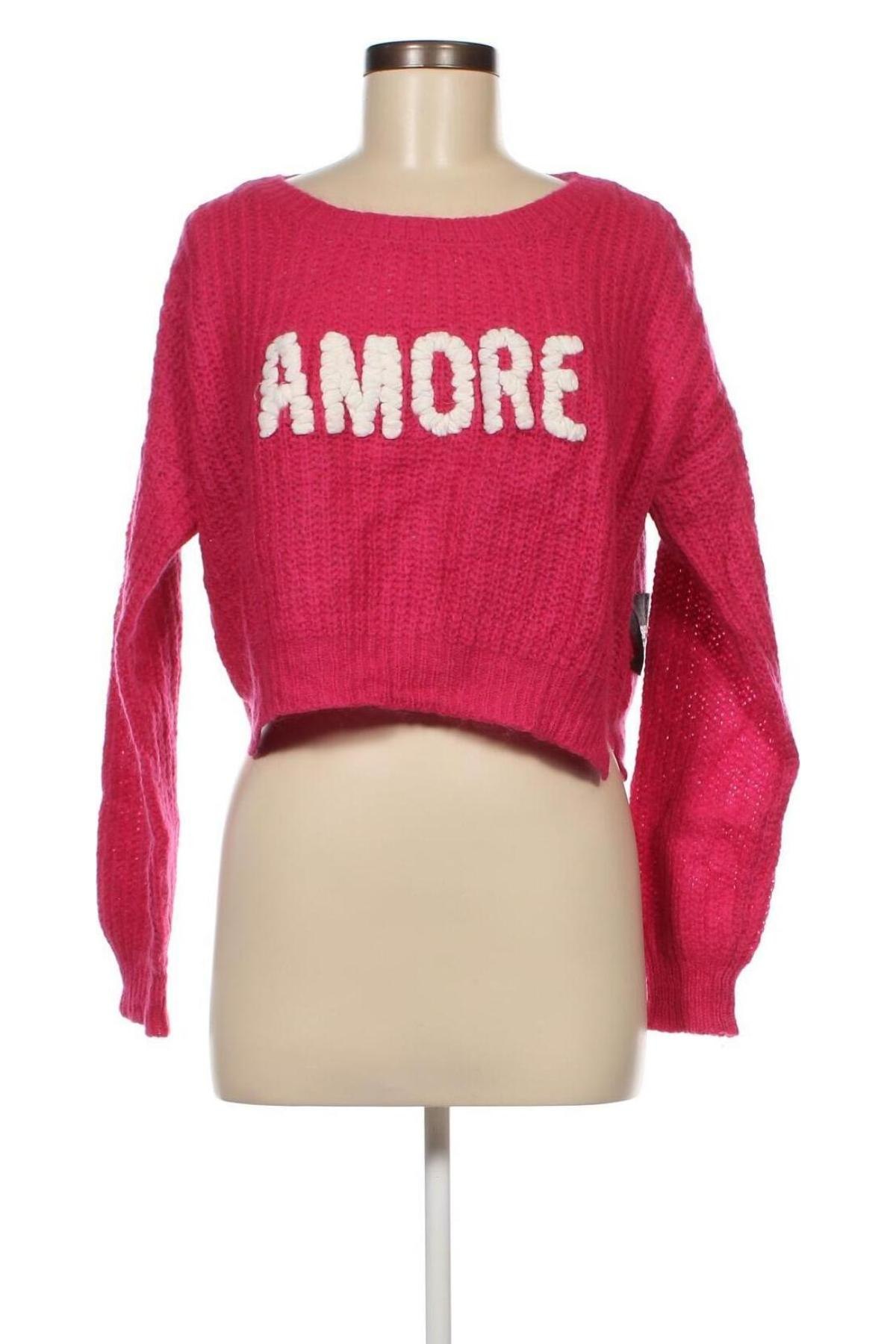 Γυναικείο πουλόβερ Shop Art, Μέγεθος M, Χρώμα Ρόζ , Τιμή 11,41 €